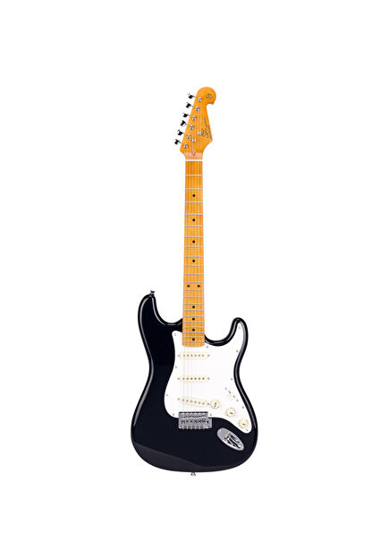 Stratocaster Black Elektro Gitar
