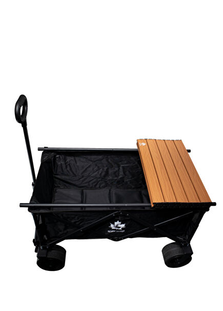 Large Size 100 kg Capacity Folding Camping Cart with Table Apparatus