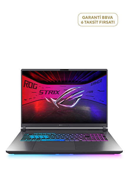 ROG Strix G18 Intel Ultra 9 275HX 32GB RAM 1TB SSD 12GB GeForce RTX5070 Ti 175w 18" WQXGA 240Hz Oyuncu Laptop G815LR-S9154