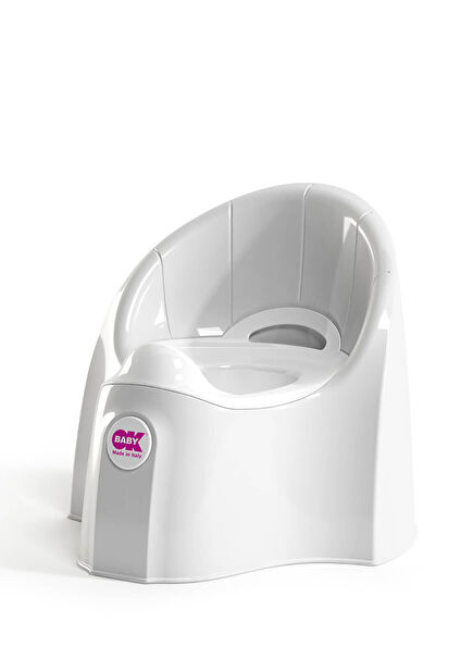 Pasha White Seat Ottoman