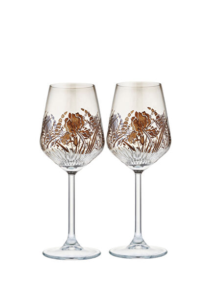 Orchid Crystal 2-Piece Wine Glass Set