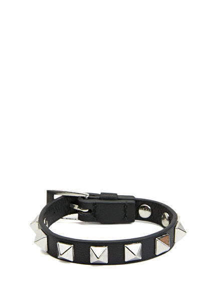 Siyah Erkek Deri Bileklik