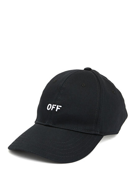 Black Logo Embroidered Women's Hat