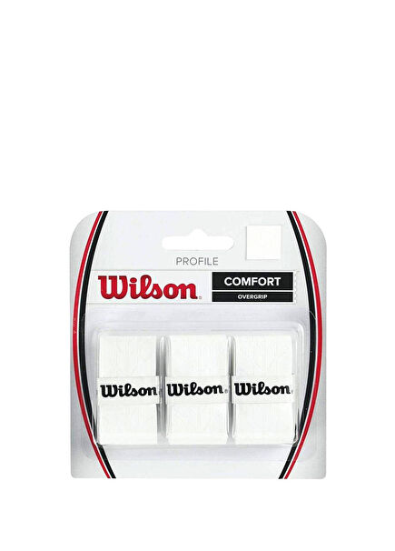 WRZ4025WH Grip Profile Overgrip White Tennis Equipment