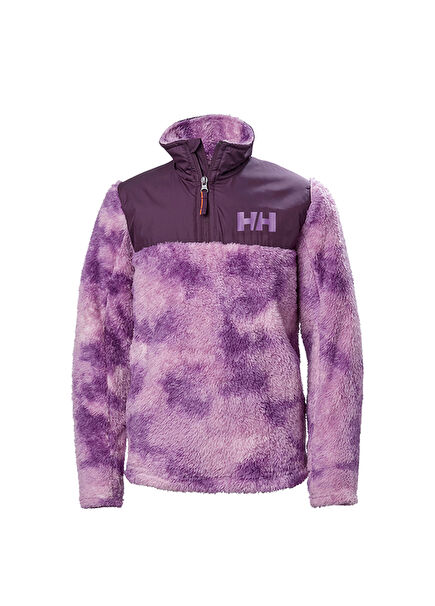 Jr Champ 1/2 Zip Midlayer Crushed Grape Kids Fleece