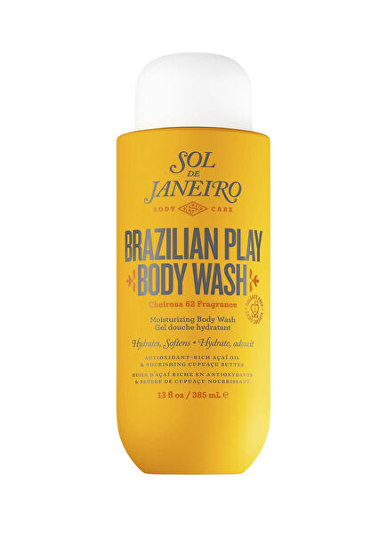 Brazilian Play Mousturizing Shower Cream Gel Nemlendirici Duş Jeli 385 ml