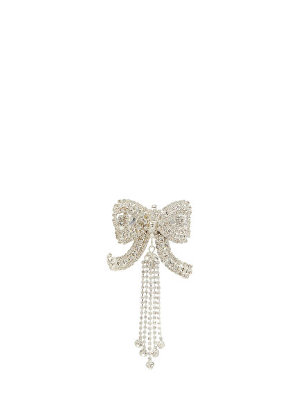 Silver Women's Brooch