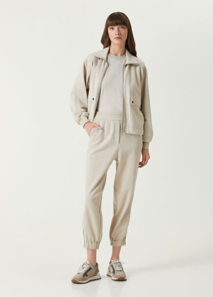 Beige Sweatpants