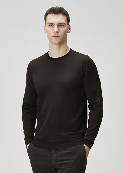 Light Brown Wool Sweater