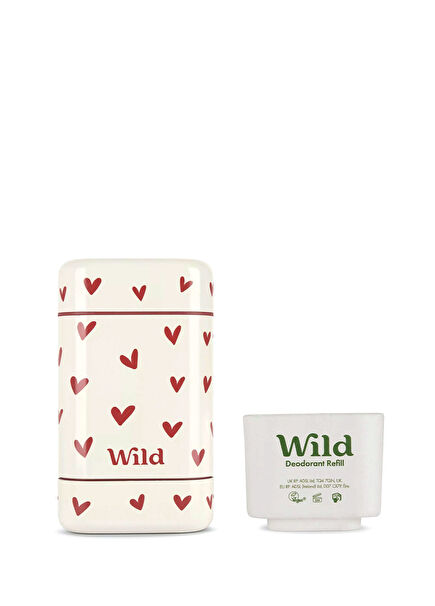 Love Heart Case + Pink Grapefruit & Lime Stick Kadın Deodorant + Refill 40 gr