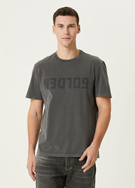 Anthracite Logo Printed T-shirt