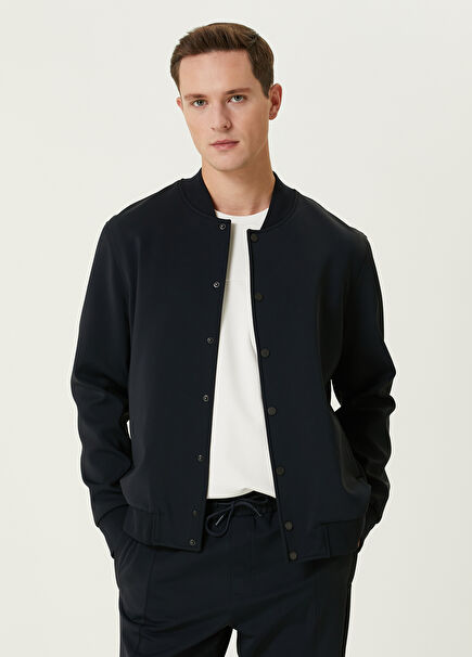 Lacivert Bomber Mont