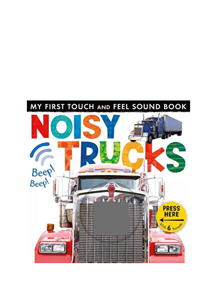 My First Touch and Feel Sound Book: Noisy Trucks New Edition Children's Foreign Language Book