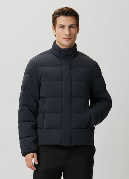 Navy Blue Puff Coat