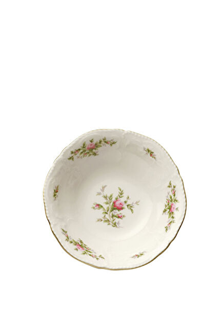 Sanssouci Elfenbein Ramona Patterned Porcelain Salad Bowl