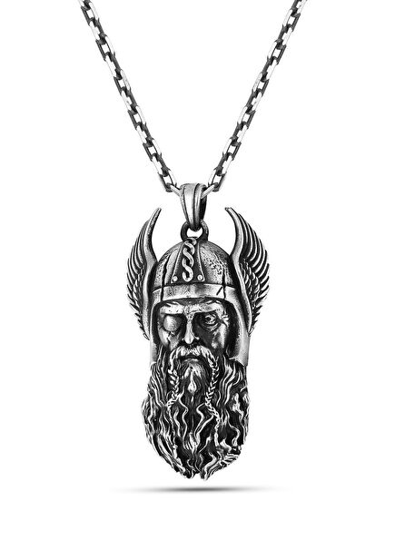 Odin Men's Silver Necklace