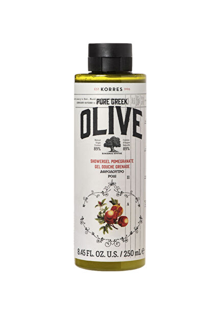 Pure Greek Olive Shower Gel Pomegranate Pomegranate Pure Olive Oil Shower Gel 250 ml