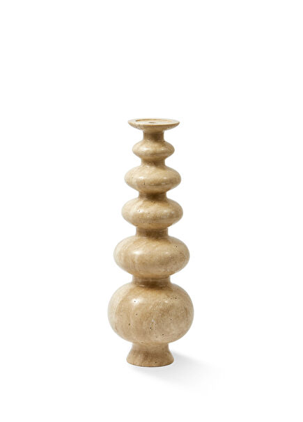 Heritage Sphere Beige Marble Object