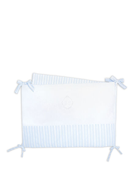 Light Blue Baby Boy Crib Protection Cover