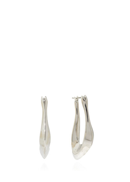 Silver Kadın Asimetrik Küpe