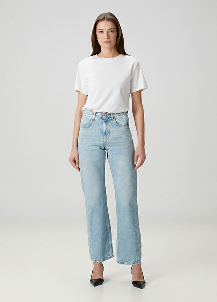 Açık Mavi Jean Pantolon