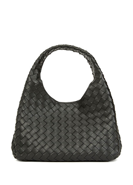 Campana Black Women's Leather Bag
