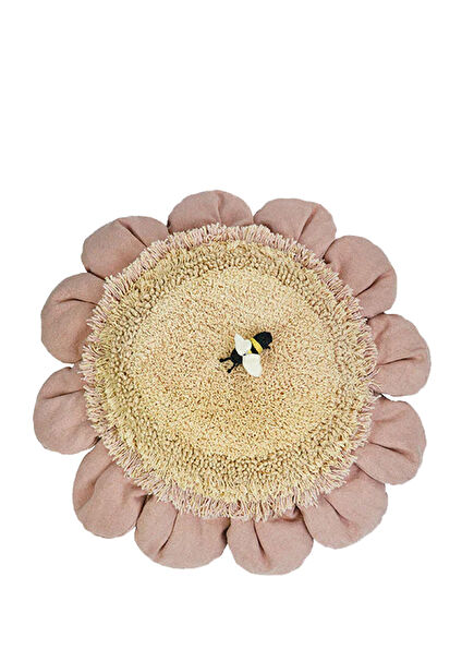 Pink Daisy Çocuk Yer Minderi