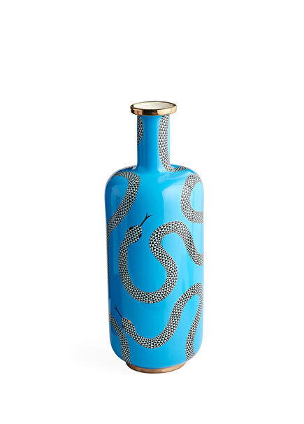 Eden Tall Blue Vase