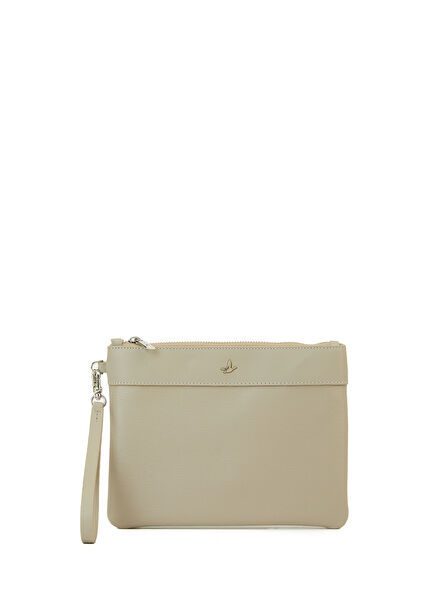 Taupe Women's Clutch