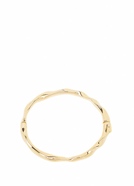 Gold Women's Amorphous Bracelet