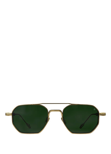 N26 Altın Yeşil Titanyum Unisex Güneş Gözlüğü