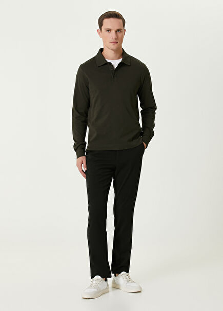 Slim Fit Black Chino Pants