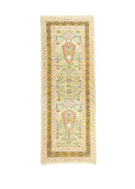 Gizay Renkli El Dokuma Yün Uşak Yolluk 81 x 220 cm