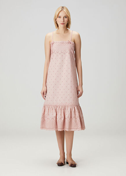 Pink Midi Dress