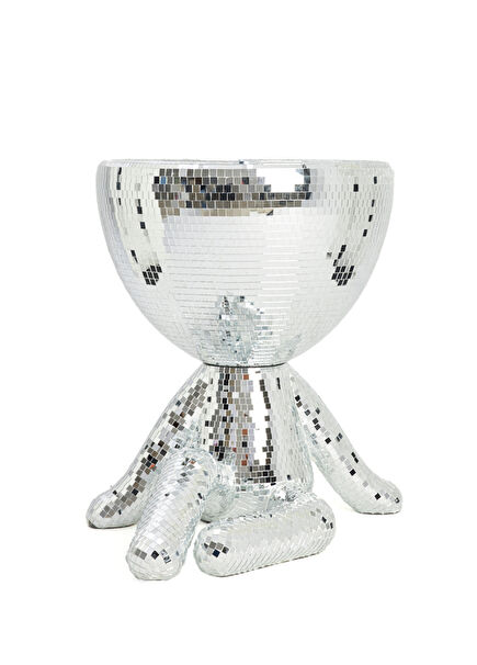 Mirror Serenity Flower Pot