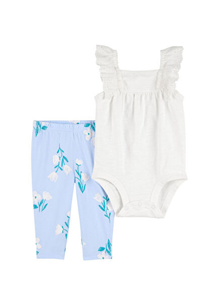 Body Pantolon Kız Bebek 2'li Set