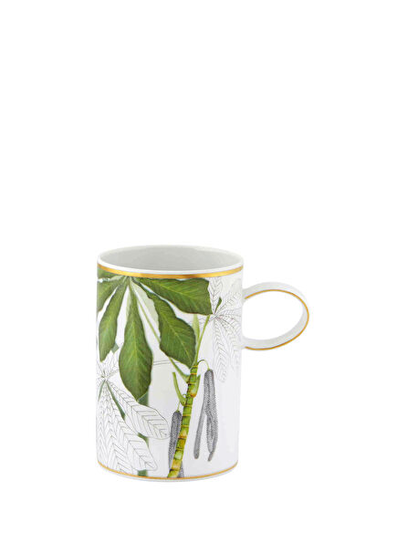 Amozonia Green Porcelain Mug