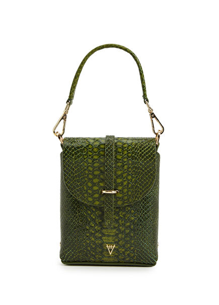Astrum Green Women's Leather Bag