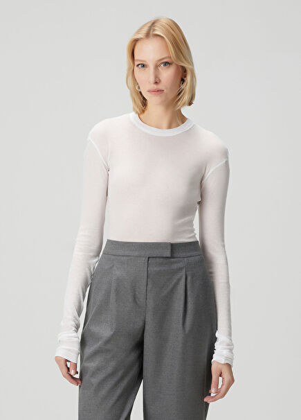 White Long Sleeve T-Shirt