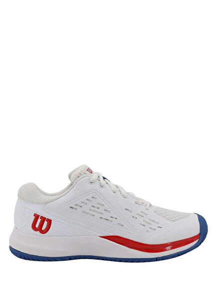 Rush Pro Ace JR Wh/D V Bl Unisex Çocuk Tenis Ayakkabısı