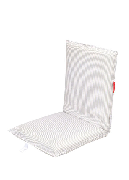 Nelson Beige Folding 6 Position Beach Chair