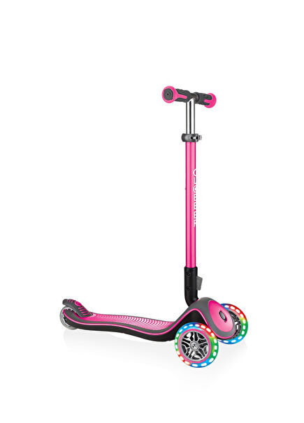 Elite Deluxe Pembe Işıklı Çocuk Scooter 