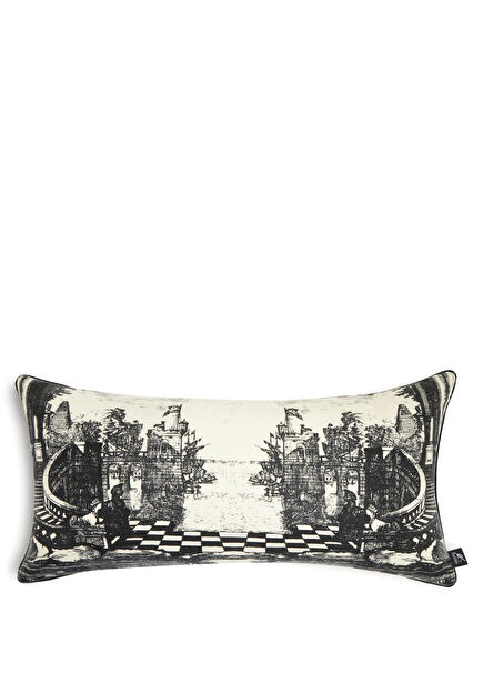 Desenli 30x60 Kaşmir Dekoratif Yastık