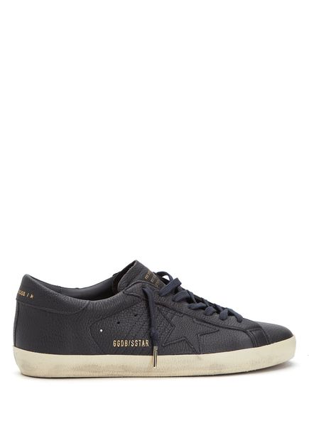 SuperStar Lacivert Erkek Deri Sneaker