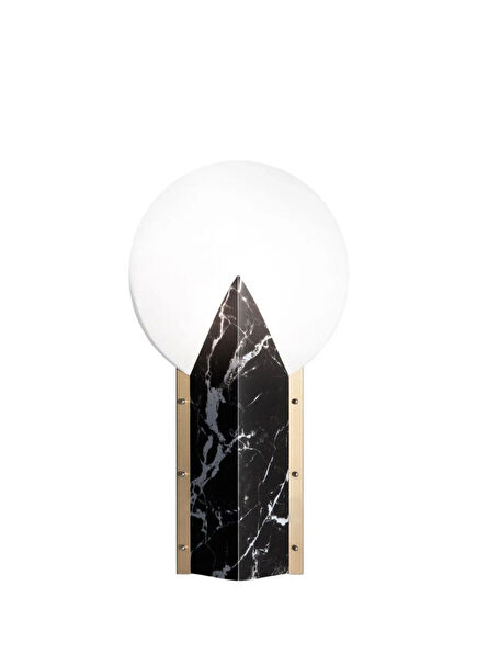 Moon Black Led Table Lamp