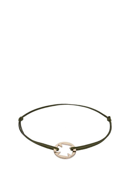 Geometric 14K Rope Gold Bracelet