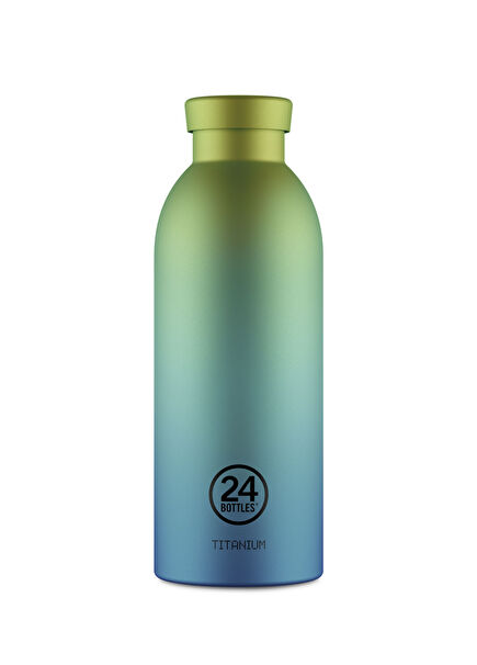 Çok Renkli Titanium Bottle Çelik Termos 500 ml