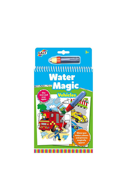 Water Magic Vehicles Sihirli Aktivite Kitabı