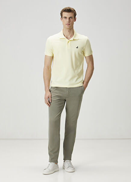 Green Organic Cotton Sports Pants