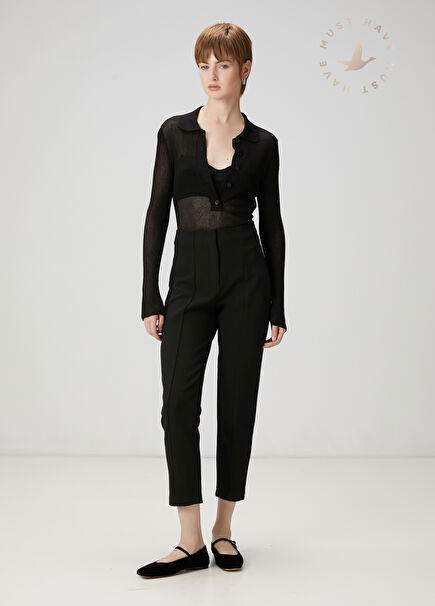 Siyah Slim Fit Pantolon